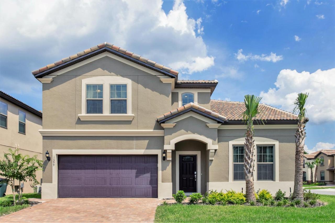 8 Bedroom, 6 Bathroom Upscale Villa Near All The Fun In Kissimmee Exterior photo