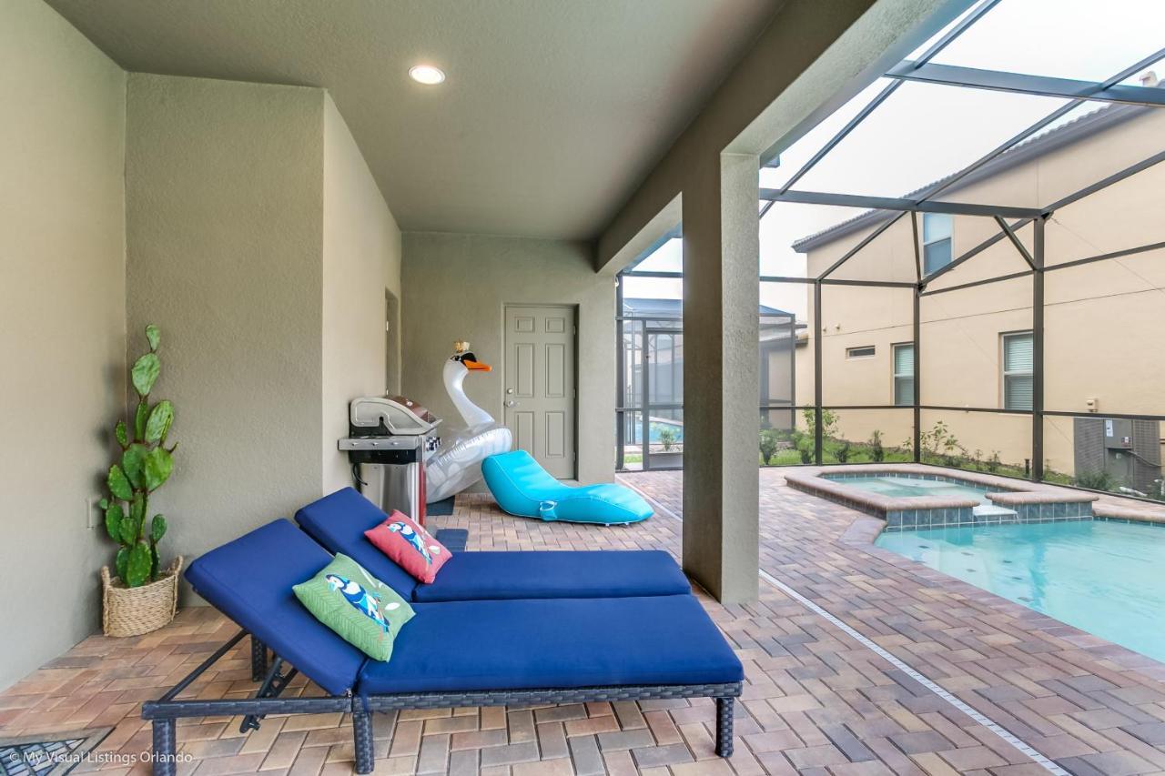 8 Bedroom, 6 Bathroom Upscale Villa Near All The Fun In Kissimmee Exterior photo