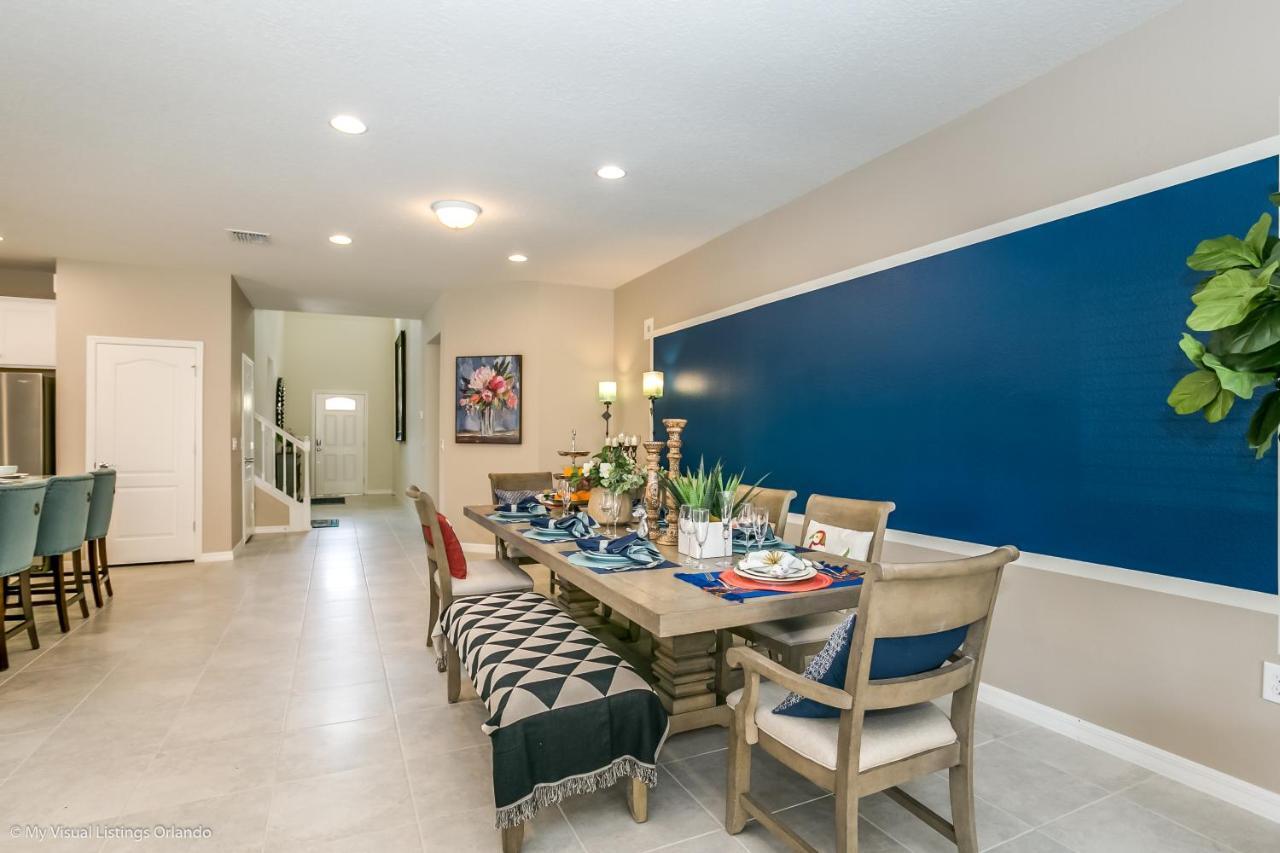 8 Bedroom, 6 Bathroom Upscale Villa Near All The Fun In Kissimmee Exterior photo