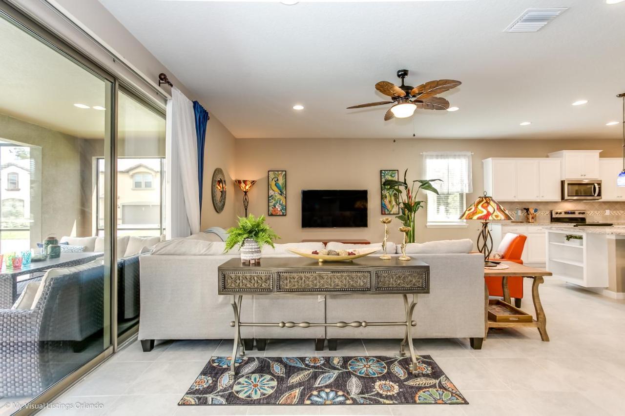 8 Bedroom, 6 Bathroom Upscale Villa Near All The Fun In Kissimmee Exterior photo