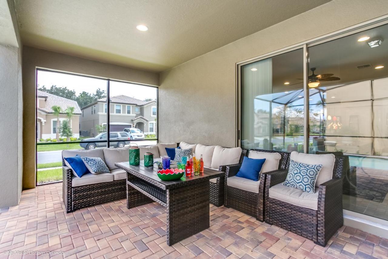 8 Bedroom, 6 Bathroom Upscale Villa Near All The Fun In Kissimmee Exterior photo
