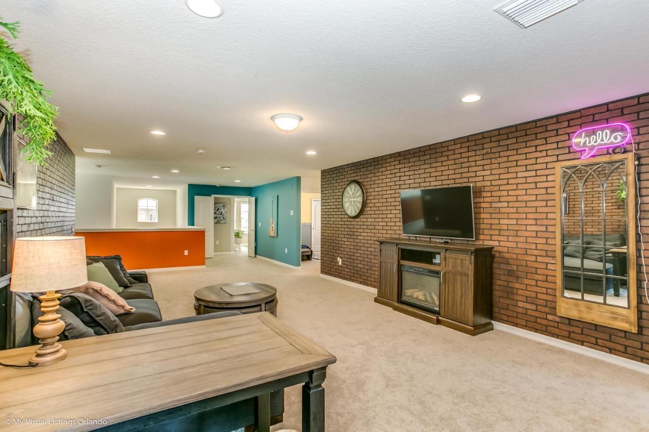 8 Bedroom, 6 Bathroom Upscale Villa Near All The Fun In Kissimmee Exterior photo