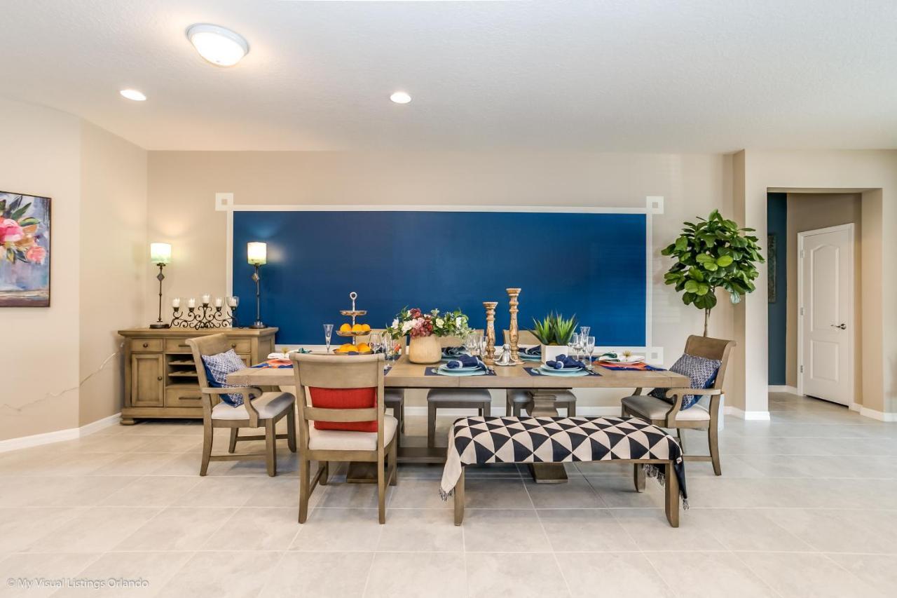 8 Bedroom, 6 Bathroom Upscale Villa Near All The Fun In Kissimmee Exterior photo