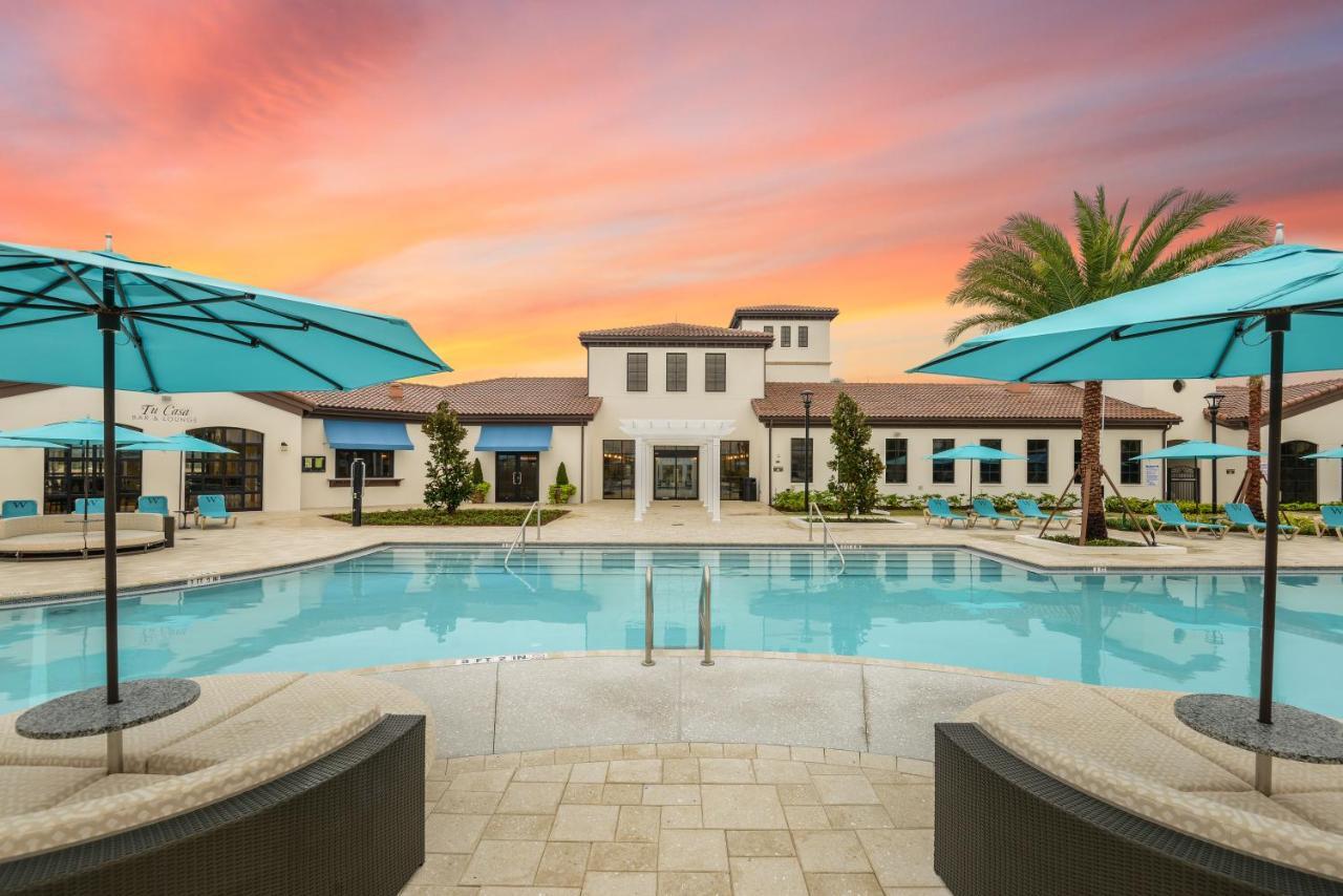 8 Bedroom, 6 Bathroom Upscale Villa Near All The Fun In Kissimmee Exterior photo