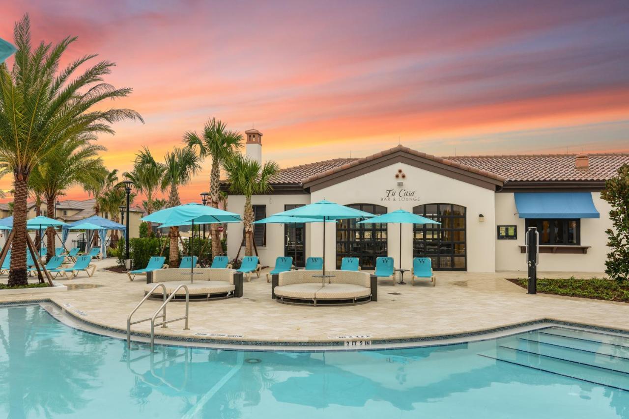 8 Bedroom, 6 Bathroom Upscale Villa Near All The Fun In Kissimmee Exterior photo